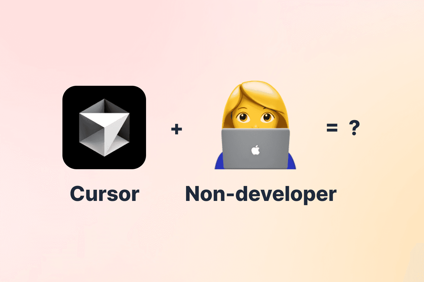 Why Cursor is a 'Prompt Editor' Even for Non-Developers